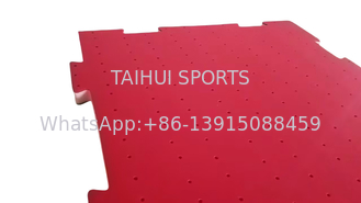 Protezione della sicurezza Pad di assorbimento degli urti Caduta morbida 10mm-50mm Materassi di parco giochi interlacciati