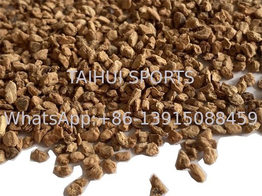 UV Resistant Organic Turf Infill 0.5-2mm For Sports Fields Easy Installation