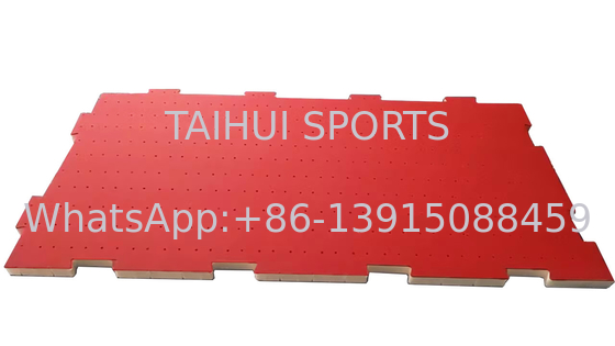 Protezione della sicurezza Pad di assorbimento degli urti Caduta morbida 10mm-50mm Materassi di parco giochi interlacciati
