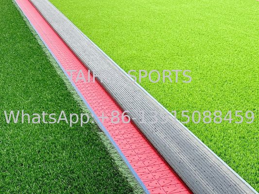 Sottopiani di erba artificiale da 8 mm, 10 mm e 15 mm con eccellente assorbimento degli urti per campi sportivi