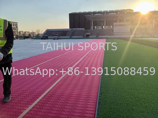 Sottopiani di erba artificiale da 8 mm, 10 mm e 15 mm con eccellente assorbimento degli urti per campi sportivi