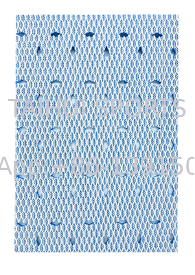 12 mm 15 mm sottopiano di drenaggio di erba artificiale per pad di scossa del traino FIFA Standard Diamond Drainage Design