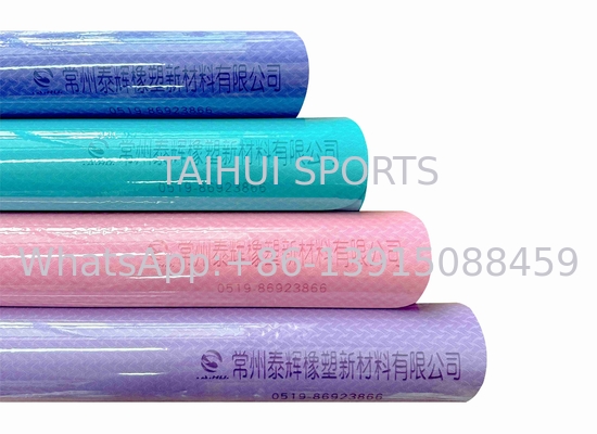 Matto per esercizi di yoga unisex Matte di fitness anti scivolamento spesse con cinghia elastica