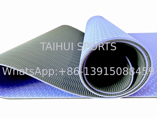 TPE Yoga Fitness Mat, Matte per allenamento a alta densità.
