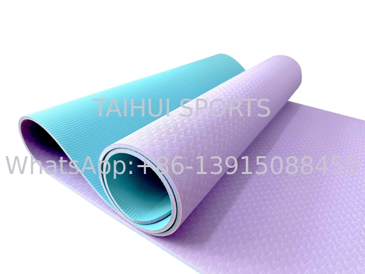 TPE Yoga Fitness Mat, Matte per allenamento a alta densità.