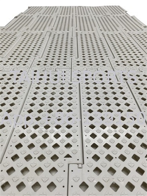 Tipo di divisione Interlocking cintura sintetica Shock Pad Cortile di basket Tennis da tavolo Pavimento 333.4mm Altezza 17mm Per sport dello stadio