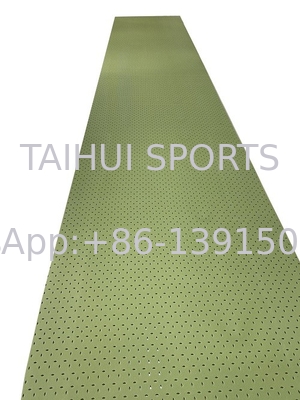 TAIHUI T2510G Shock Pad Underlay Design leggero Assorbimento di shock eccellente Lunghezza del rullo personalizzabile Alta durata Verde/Customize