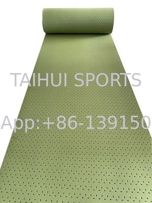 TAIHUI T2510G Shock Pad Underlay Design leggero Assorbimento di shock eccellente Lunghezza del rullo personalizzabile Alta durata Verde/Customize