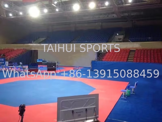 Interlocking Shockproof Martial Arts Mat per la formazione al Taekwondo