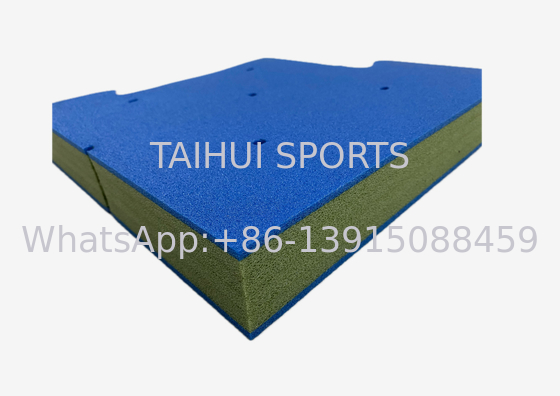 Facile da installare Pad di scossa per campo sportivo che protegge i bambini dal pericolo