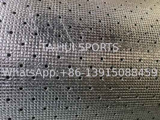 Pad di scossa per erba artificiale con foglio di alluminio per sistemi di erba artificiale