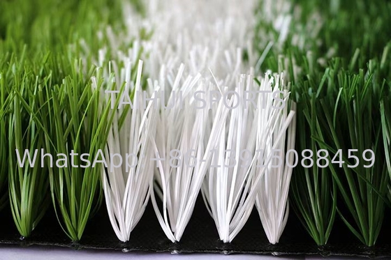 Piastra sportiva a misura di erba artificiale verde scuro verde chiaro