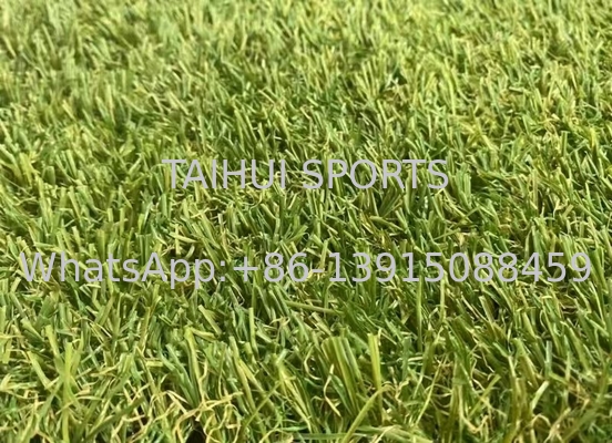 Erba sintetica artificiale per paesaggio esterno di dimensioni personalizzate da 50 mm resistente ai raggi UV per campo da calcio
