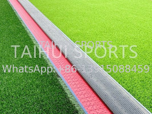 Sottotappeto in erba sintetica con cuscinetto ammortizzante da 10 mm per calcio, baseball, hockey, rugby, FIFA EN15330-4 FIFA 2024