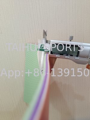 Pavimento in PVC per badminton da 6 mm Verde/Blu/Giallo/Rosso/Grigio per fitness per esterni e interni