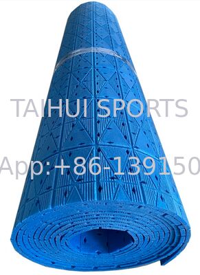Nuovo stile con modello PE Foam Underlay Shock Pad 8mm 10mm 12mm con tessuto di tessuto sotto erba artificiale per campo da calcio FIFA