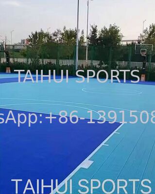 Campi da tennis da tavolo da basket da badminton in PVC per pavimenti sportivi Colore personalizzato antiscivolo Assorbimento degli urti 4.5mm 6mm 7mm 8mm Spessore