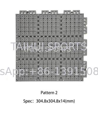 Vendita calda innovativa multiuso sospeso riunito pavimento pavimento di plastica per basket e campo sportivo texture superficie piana