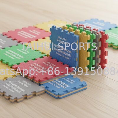 Matto di sicurezza interbloccante in schiuma di PE con spessore 10-100 mm e HIC & CFH garantito per il parco giochi