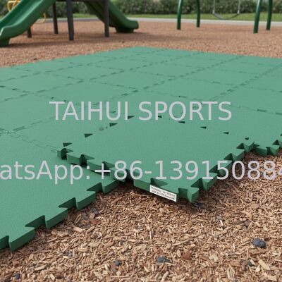 Matto di sicurezza interbloccante in schiuma di PE con spessore 10-100 mm e HIC & CFH garantito per il parco giochi