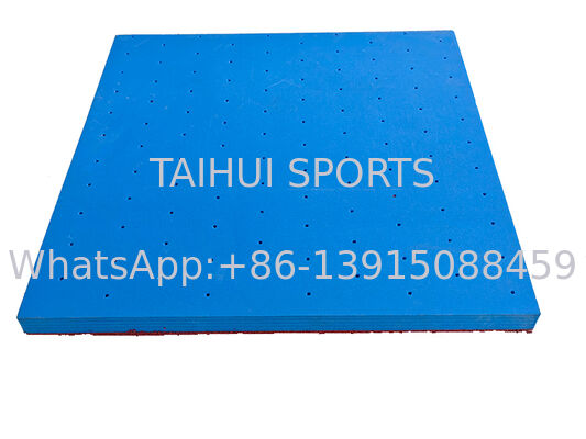 EPDM Sheet Shock Pad 20-100mm Spessore Alta permeabilità all'acqua Assorbente di shock tappetino da pavimento in gomma per parco giochi