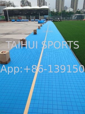 Sport all'aperto in ambienti chiusi Pad di scossa per erba artificiale HIC Impact Tested Safety Soft Layer