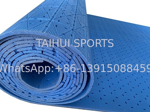Sottopiano per shockpad in schiuma PE da 8 mm a 20 mm per erba artificiale