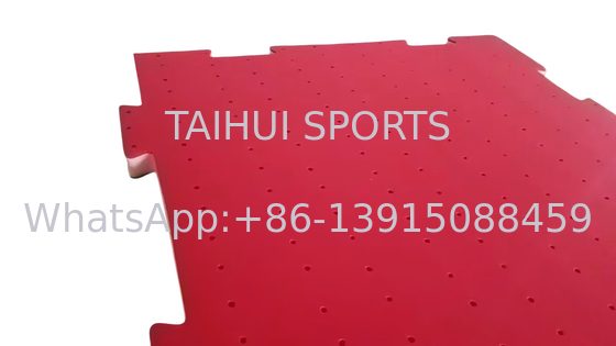 Protezione della sicurezza Pad di assorbimento degli urti Caduta morbida 10mm-50mm Materassi di parco giochi interlacciati