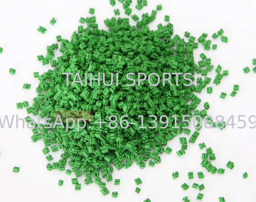 Anti-UV erba artificiale infill TPE granulo assorbimento di urti calcio / golf / basket / palestra