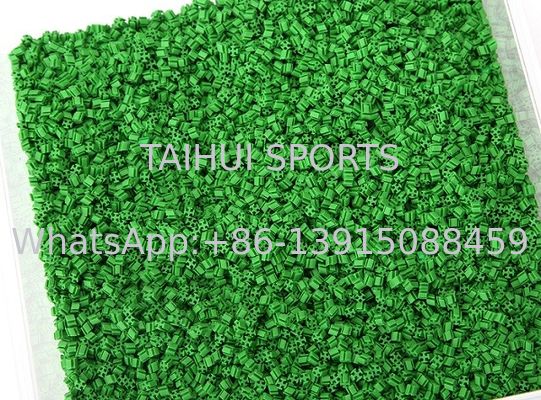 Riempimento in gomma di erba resistente agli UV ecologico che offre prestazioni superiori per progetti sportivi con erba artificiale