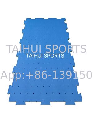 Materassi da parco giochi interlacciati in schiuma in PE con spessore 10-100 mm e pad di puzzle di sicurezza garantito HIC & CFH