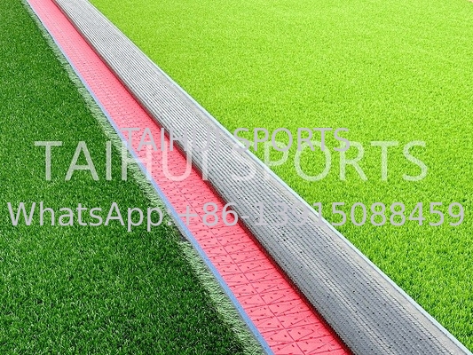 Sottopavimento in erba sintetica con cuscinetto ammortizzante da 10mm per calcio, baseball, hockey, rugby, conforme a FIFA EN15330-4 & FIFA 2024