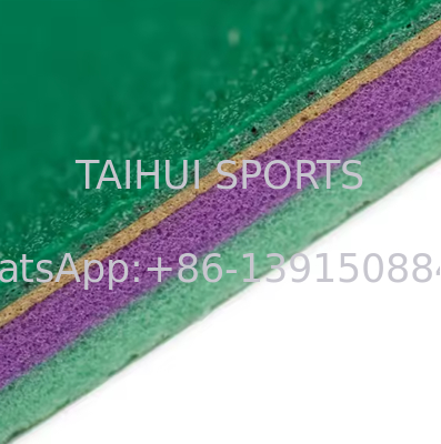 Pavimento sportivo in PVC per interni, resistente all'usura, personalizzato, per campi sportivi sintetici