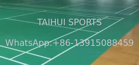 Pavimenti per il badminton multiuso Modulare Pavimenti per l'aria aperta in plastica Mat Parquet Trattamento della superficie per il campo di badminton Basketball Tennis