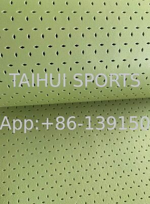 Sottopavimento certificato FIFA con spessore personalizzabile e design a fori a diamante per erba artificiale