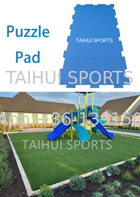 Matto di sicurezza a caduta morbida con spessore 10-100 mm e pad di scossa per parco giochi garantito HIC & CFH