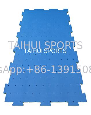 20mm 30mm 50mm Prefabbricati con cuscinetti per urti in schiuma in PE Performance di drenaggio dell'acqua Sicurezza HIC CFH Impact Tested
