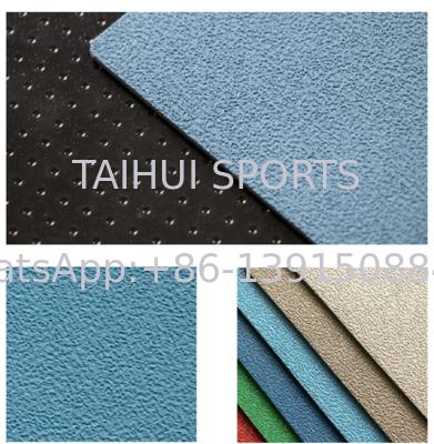 Pavimento Sportivo in Vinile Super Resistente all'Usura Antiscivolo Impermeabile per Campi da Pallavolo e Basket Indoor