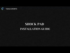 Sottopiano di shockpad in schiuma da 8 mm a 20 mm per campi sportivi con erba artificiale