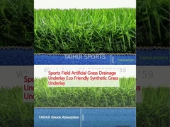 Campo sportivo Trapianto di erba artificiale per il drenaggio Trapianto di erba sintetica ecologica