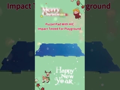 Pad per lo shock per il parco giochi Underlay Puzzle Pad Soft Fall Anti Fatigue Foam Turf Shock Pad