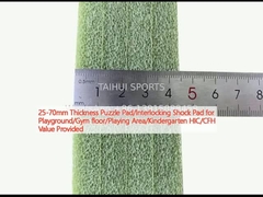 25-70 mm di spessore Pad puzzle/interlocking shock pad per parco giochi/piano di ginnastica/area giochi/asilo HIC/CFH Valore fornito