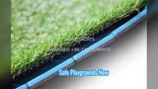 Ammortizzatori ad incastro per parchi giochi sicuri